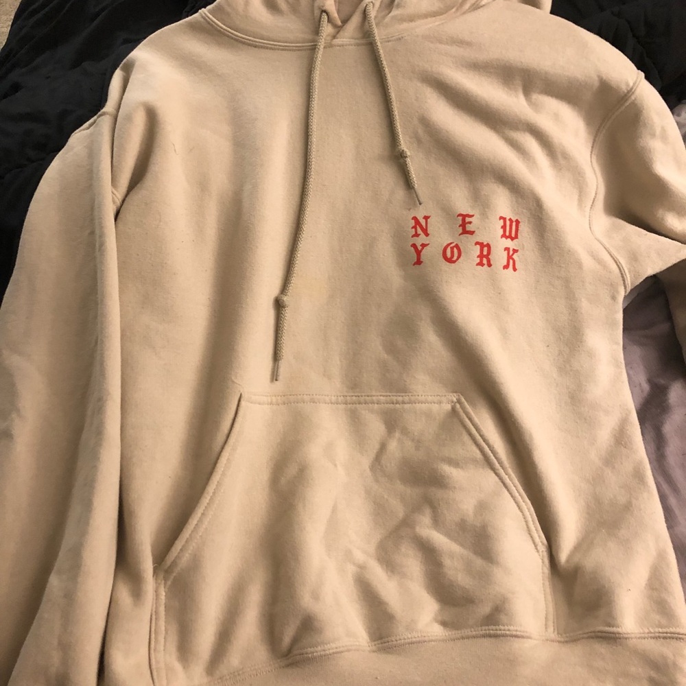 Kanye yeezy new york hoodie HOLD